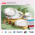 Juego de cena de porcelana china de alta calidad de 20 piezas Placa de cena de porcelana de 20 piezas